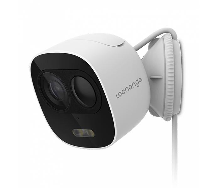 Lechange IPC-C26EN Looc 2MP 1080P Outdoor Wifi IP Camera with Mic, White - Zoom Image 1