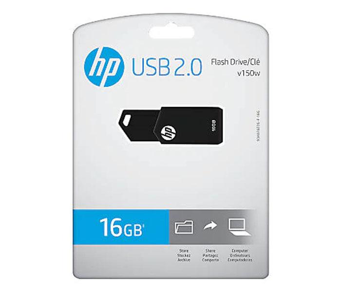 HP V150W 16GB USB 2.0 Flash Drive - Black - Zoom Image 3