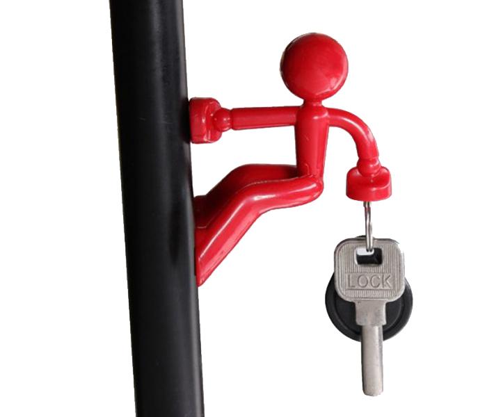 Wall Climbing Man Magnet Key Chain Holder - Assorted - Zoom Image 1