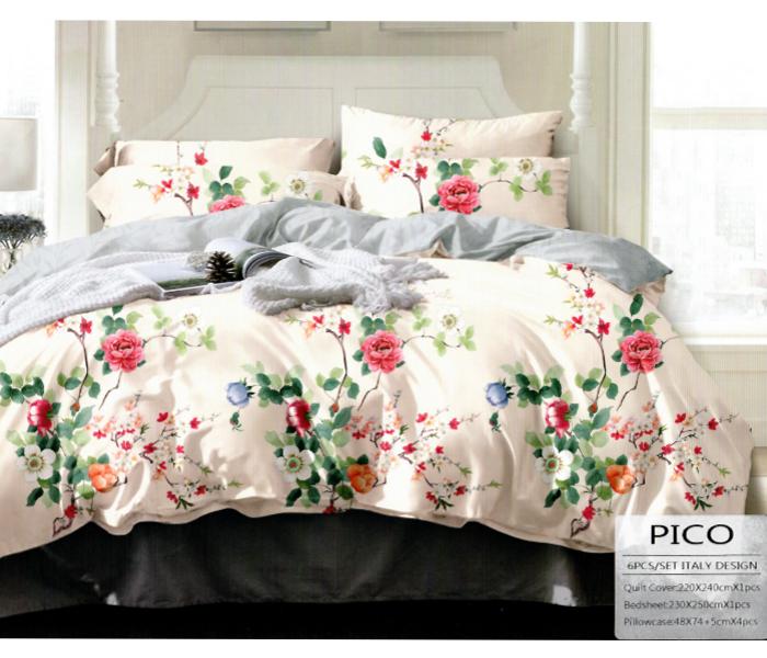 6 PC Set Italian Design Bedsheet PICO-04 - Zoom Image