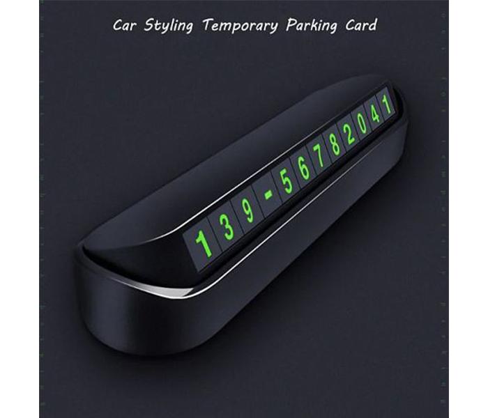 Offal Car Styling Elegant Temporary Parking Card - Black & White - Zoom Image 5