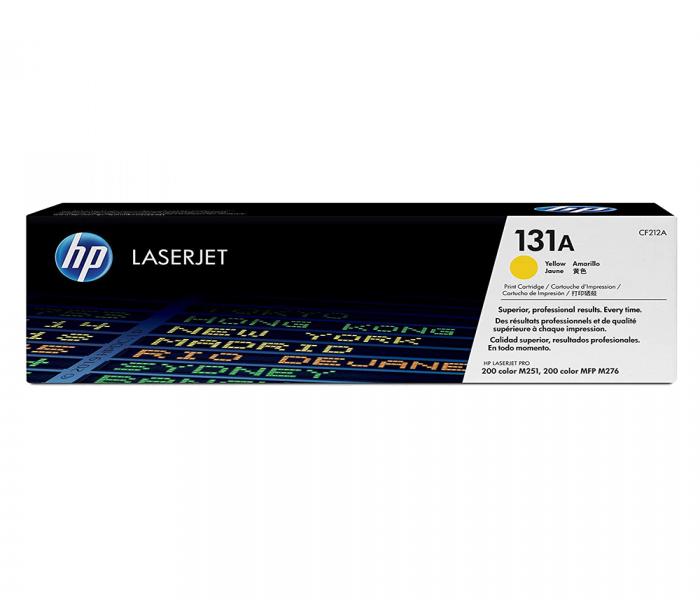 HP 131A CF212 Original LaserJet Toner Cartridge - Yellow - Zoom Image