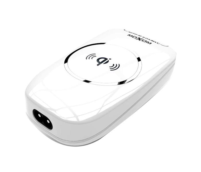 Moxom 5 Port USB Wireless Fast Charger - White - Zoom Image 3