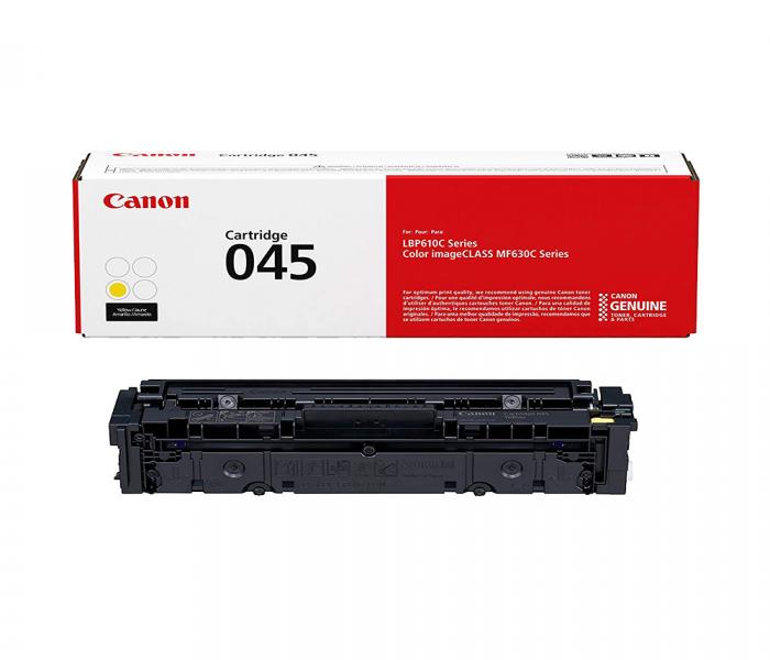 Canon 045 Original Toner Cartridge - Yellow - Zoom Image 1