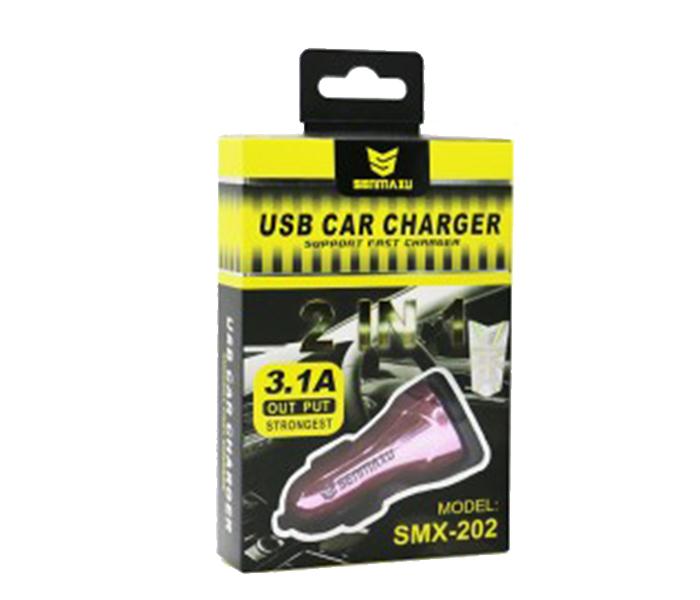 SMX-202 3.1A Dual Port USB Car Charger - Assorted - Zoom Image 7