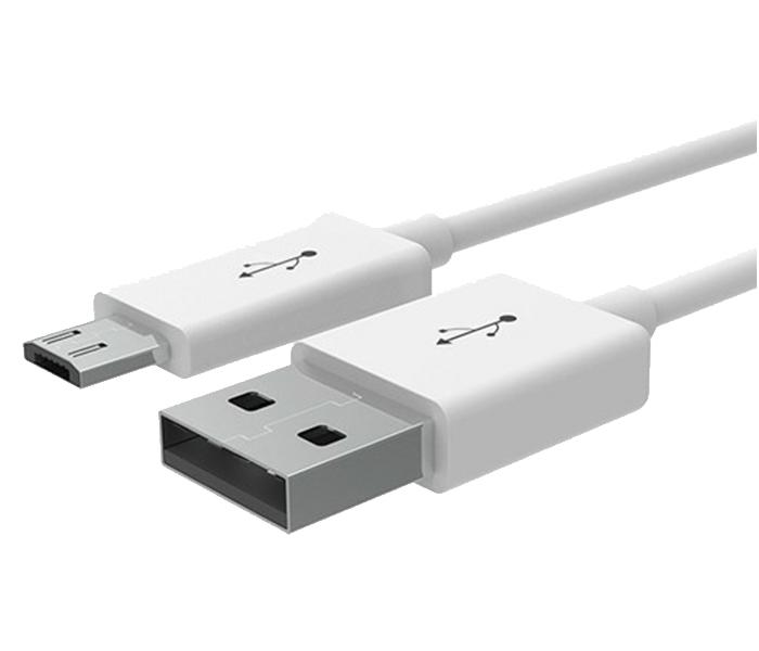 USB Charging Cable for Android - White - Zoom Image 1