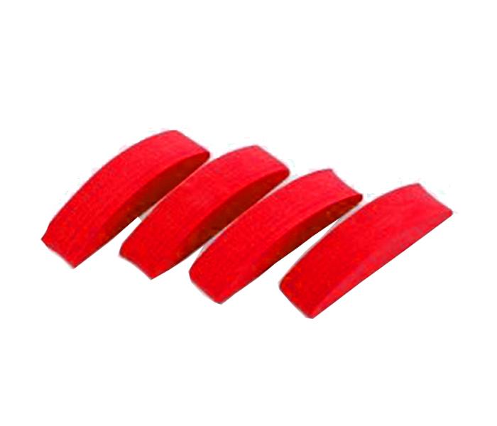 4 Pieces Car EVA Door Guard, Red offal  - Zoom Image