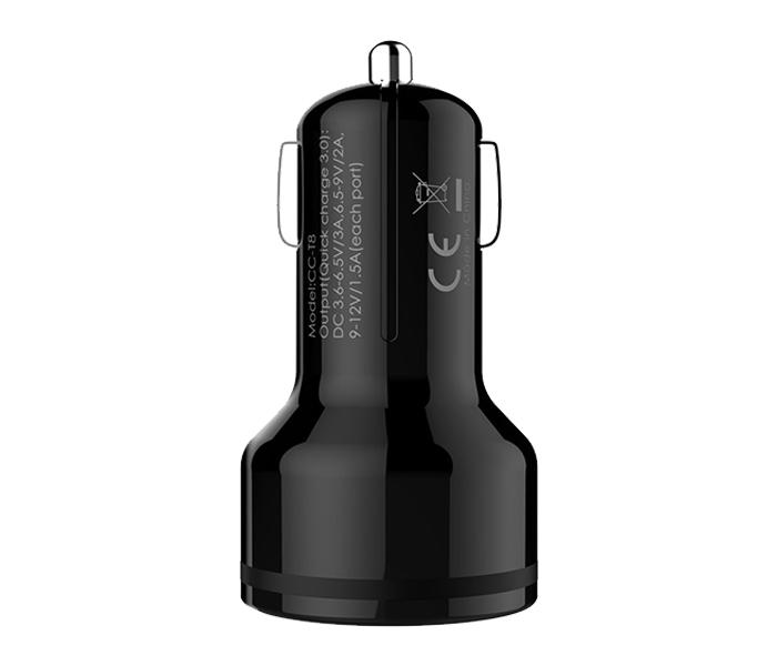 Aukey CC-T8 QC 3.0 Dual Port Car Charger - Black - Zoom Image 4