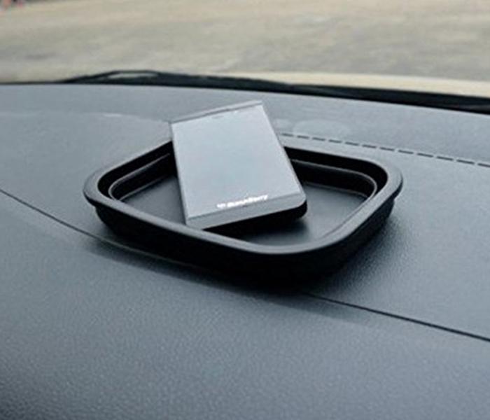 3XR Silicone Car Anti Slip Mat Silicone Foldable Mount Holder - Black - Zoom Image 4