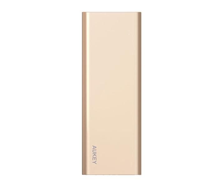 Aukey PBAT20 20100mAh QC 3.0 Dual Port Power Bank - Golden - Zoom Image 1