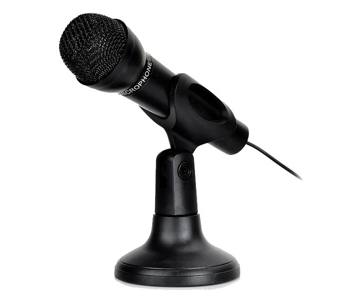 Mini KTV Desktop Microphone with Stand for Computer - Black - Zoom Image 2