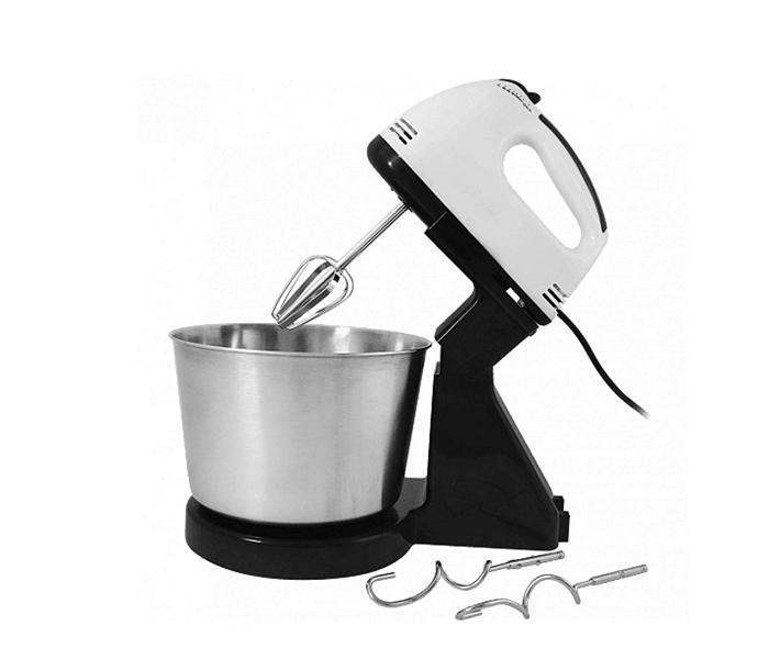  Mr. Chef MC-202-HM Electric Hand Mixer With Stainless Steel Bowl - Zoom Image