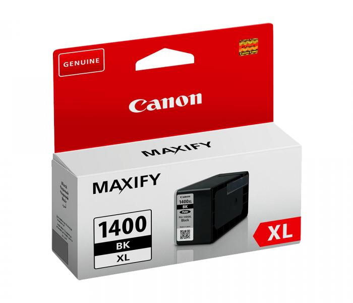 Canon 1400 XL High Yield Cyan Ink Cartridge - Black - Zoom Image 2