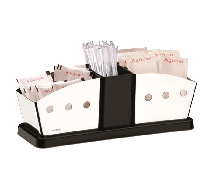 Saches Support Holder - Black & White - Zoom Image