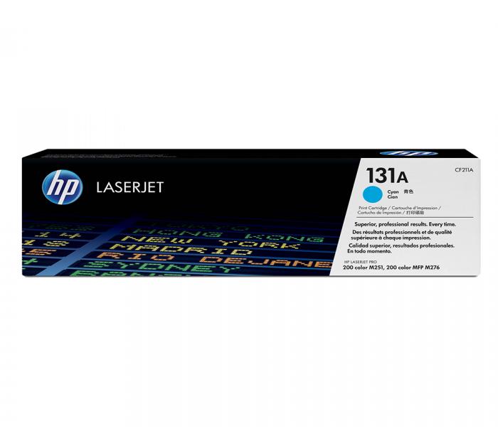 HP 131A CF211 Original LaserJet Toner Cartridge - Cyan - Zoom Image