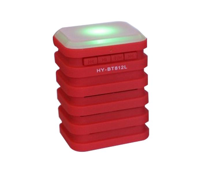 Portable Mini Bluetooth Speaker HY-BT812L - Red - Zoom Image 2