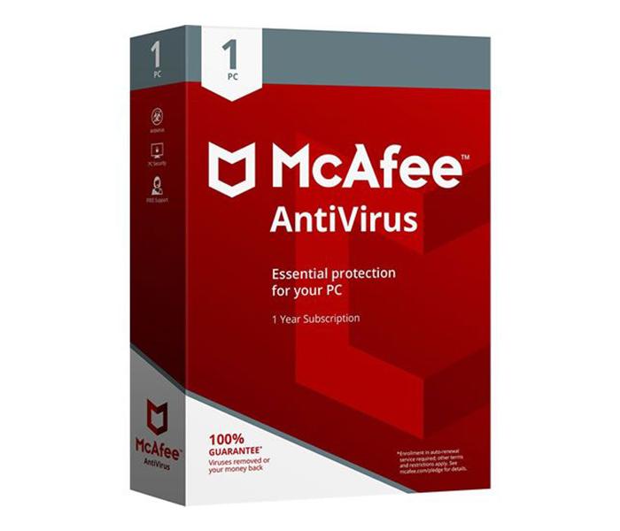 McAfee Antivirus for 1 Device - Zoom Image