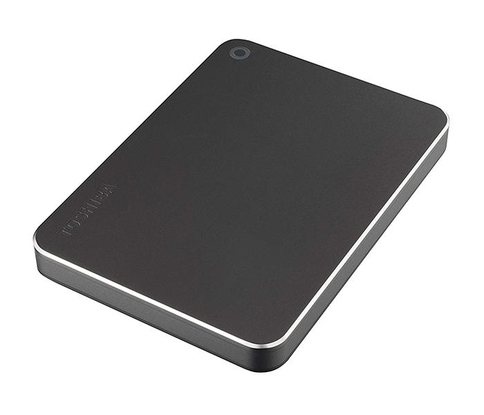 Toshiba HDTW210EB3AA 1TB Canvio Premium Portable External Hard Drive - Dark Grey Metallic - Zoom Image 3