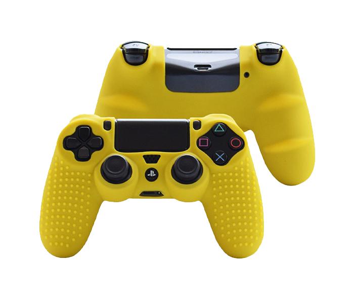 Anti-Slip Silicone Skin Protective Cover for Joystick - Yellow - Zoom Image 2