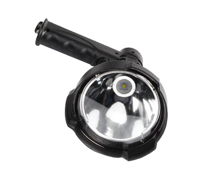 3XR Quartz-Halogen 35 Watts Rechargeable Hunt Handheld Spotlight - Black - Zoom Image 1