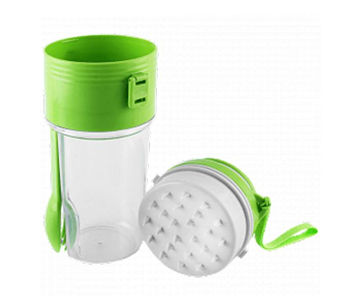 Spiral Salad To Go Portable Vegetable Cutter Container - Green - Zoom Image 3