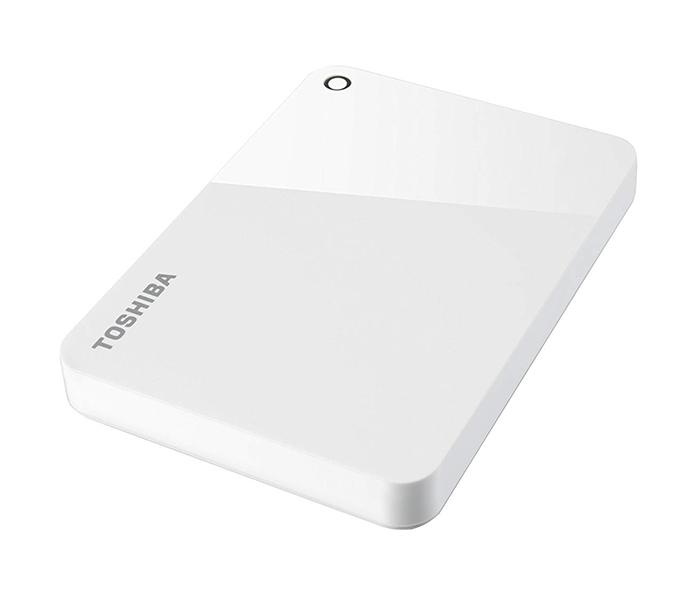 Toshiba HDTC910EW3AA 1TB Canvio Advance Portable External Hard Drive - White - Zoom Image 4