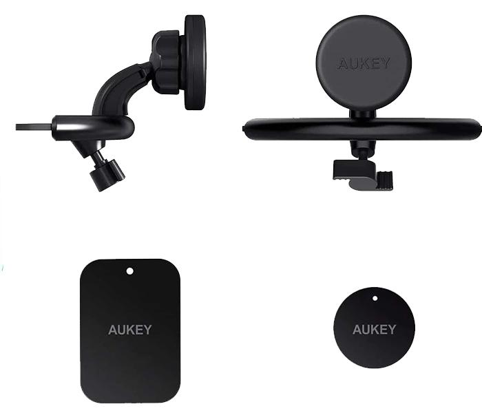 Aukey HD-C40 CD Slot Magnetic Car Phone Mount - Black - Zoom Image 8