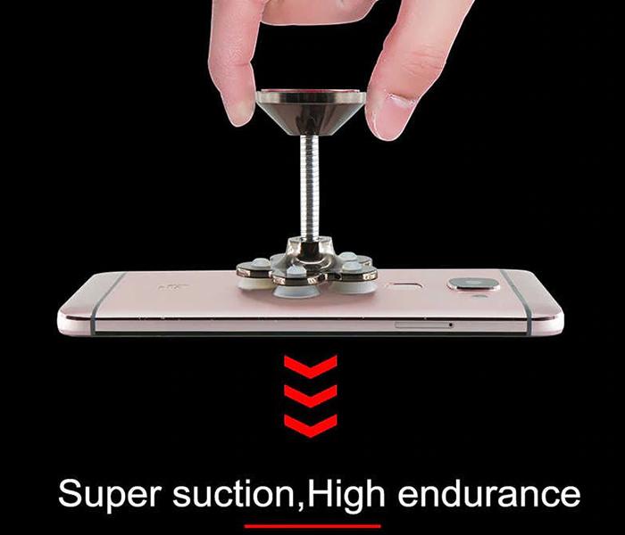 Universal Magic Suction Cup Mobile Phone Holder - Assorted - Zoom Image 4