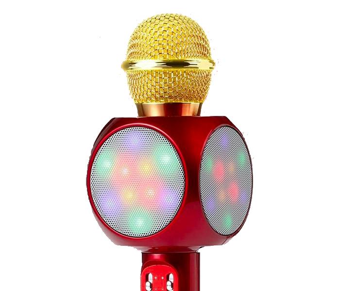 LED Light Stereo Wireless Handheld Microphone - Assorted Color - Zoom Image 1