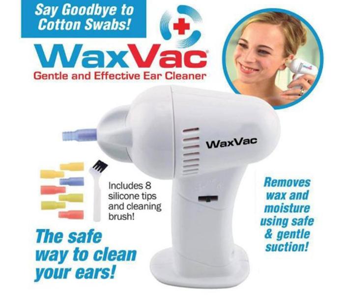 Waxvac Vacuum Ear Cleaning System - White - Zoom Image 1