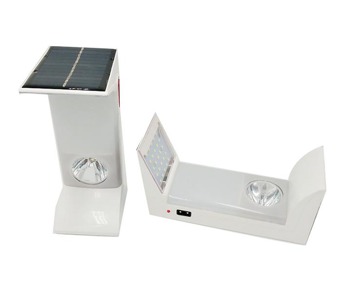 YC-919 Rechargeable Solar Powered Emergency Lamp - Multi Color - Zoom Image 3