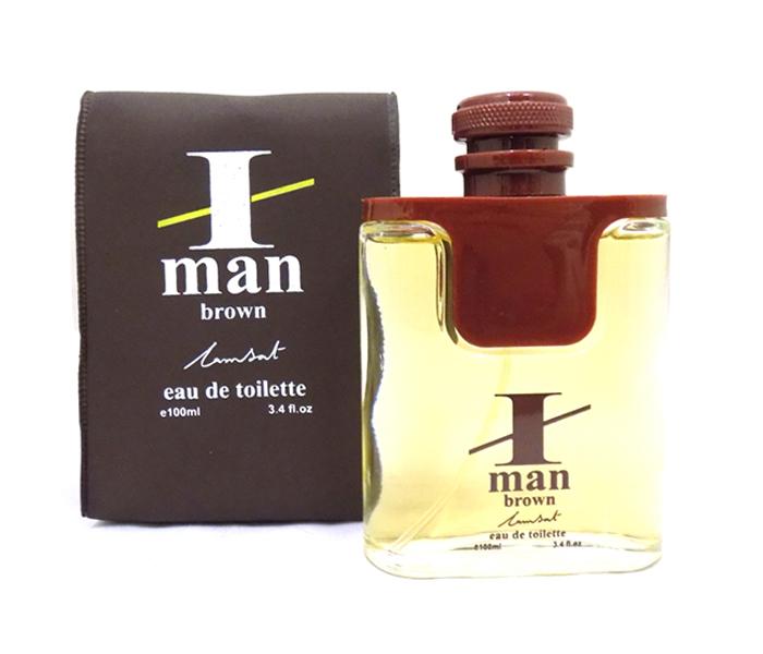 I Man Brown Eau De Toilette Spray for Men - 100ml - Zoom Image