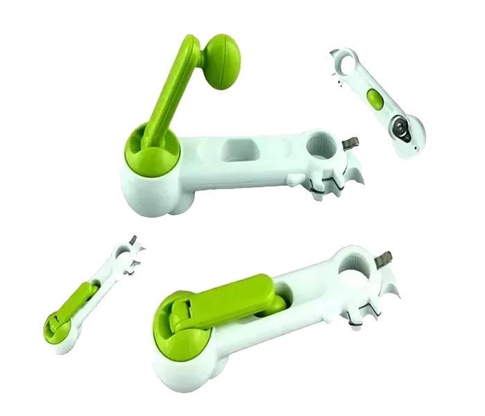 As Seen On TV 8-in-1 Way Can Opener - White & Green - Zoom Image 2