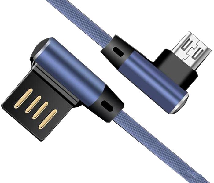 Double L Bending USB Charging Cable Data Cable for 5Pin V8 V9 Micro Android Phone - Assorted - Zoom Image 3