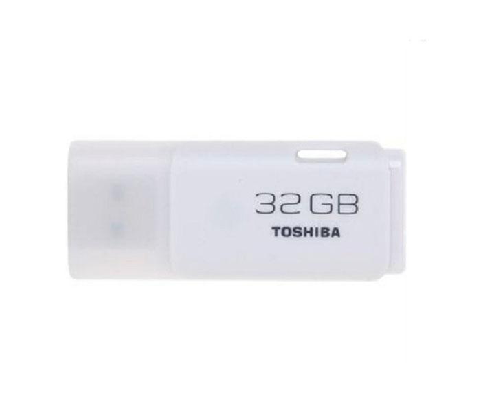 Toshiba U202 32GB TransMemory Hi-Speed USB 2.0 Flash Drive - White - Zoom Image 1