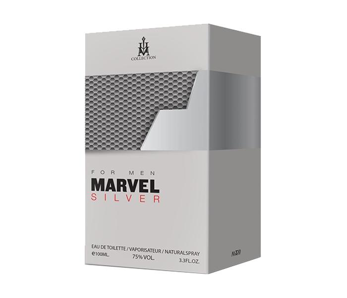 HM Collection Marvel Silver Eau De Toilette Spray for Men - 100ml - Zoom Image 3