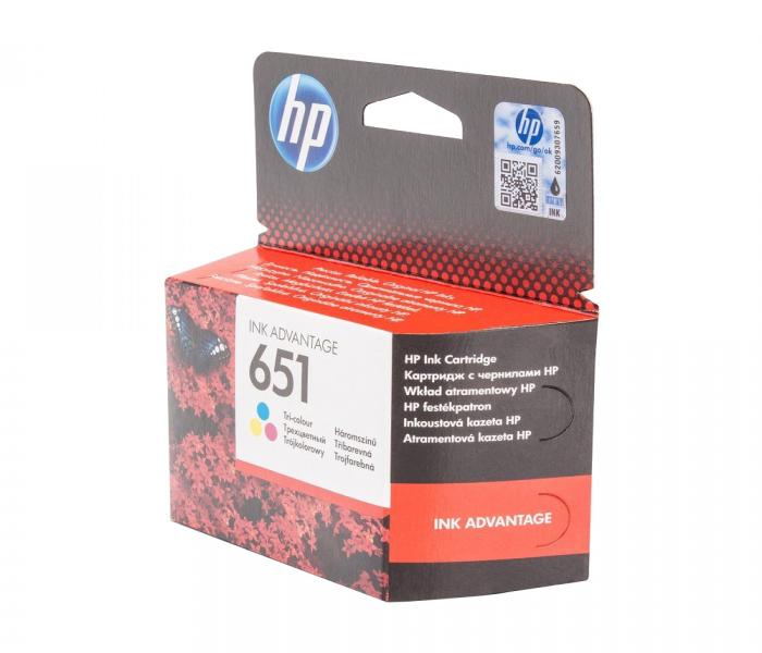 HP 651 Original Ink Advantage Cartridge - Tri Colour - Zoom Image 2