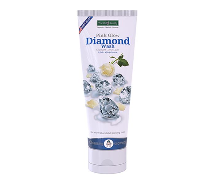 Fresh & Fruity Pink Glow Diamond Face Wash for Cleansing - 150ml - Zoom Image