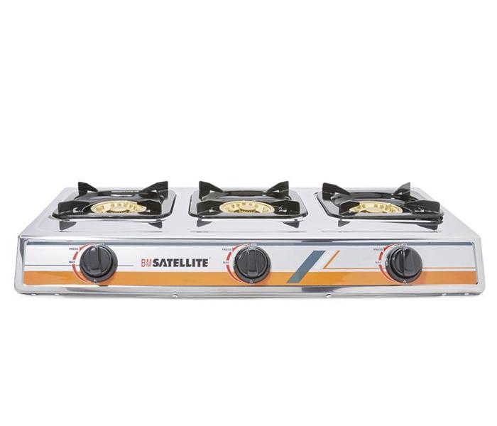 BM SATELLITE Triple Burner Gas Stove - Zoom Image 3