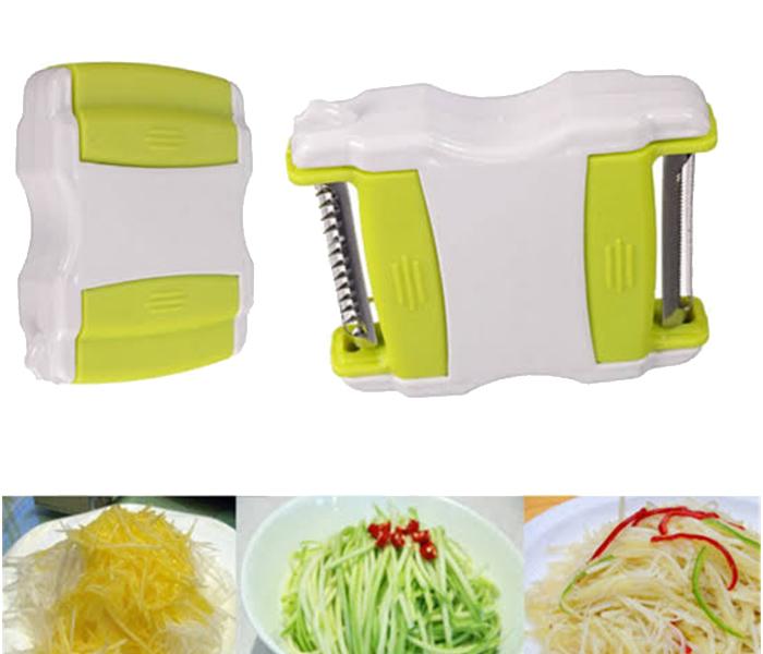 Plastic Pocket Size Peeler, Slicer & Shredder - Green - Zoom Image 4