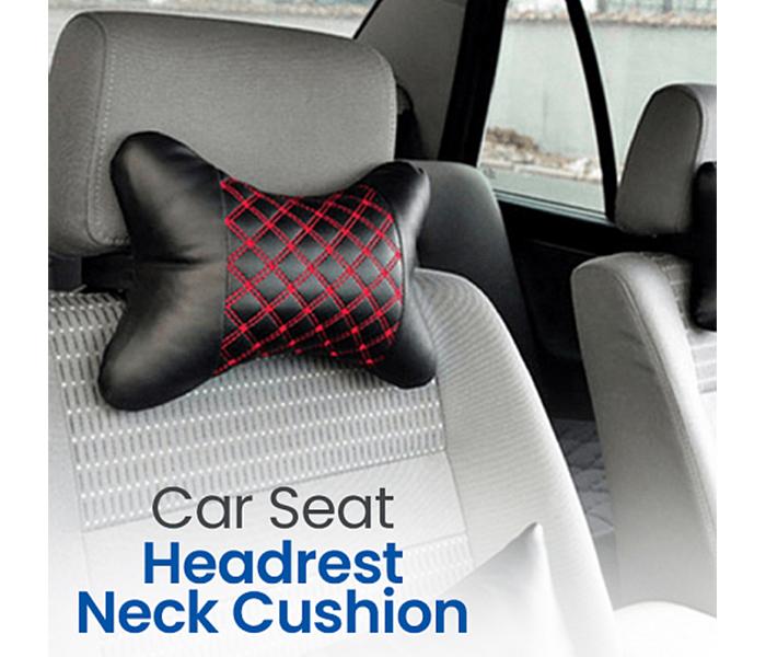 Offal KU07 Car Leather Seat Headrest Neck Cushion & Pillow Pad - Multi Colour - Zoom Image 3