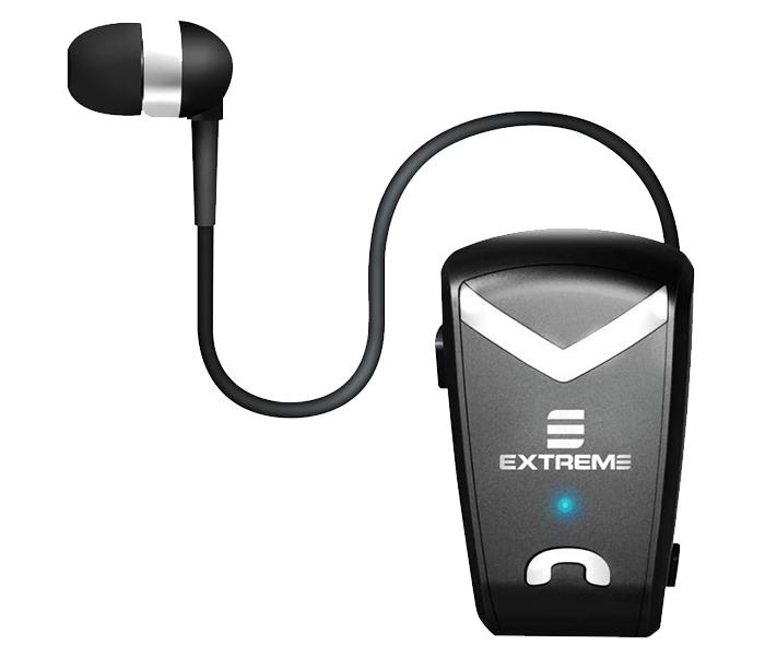 G-Tide Extreme Retractable Clip-On Bluetooth V4.1 Ear Phone - Black - Zoom Image 2