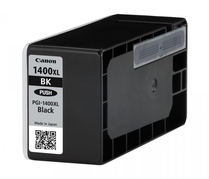 Canon 1400 XL High Yield Cyan Ink Cartridge - Black - Zoom Image 3