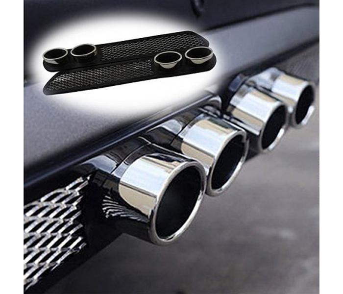 Offal BP-100 Sports Sticking Type Bumper Protector - Black & Silver - Zoom Image 4