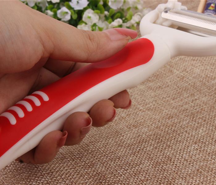 3-in-1 Manual Roto Peeler - Red & White - Zoom Image 5