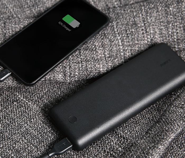 Aukey PB-XD20 20100mAh 3 Port Power Bank with 2 Way Power Delivery - Black - Zoom Image 2