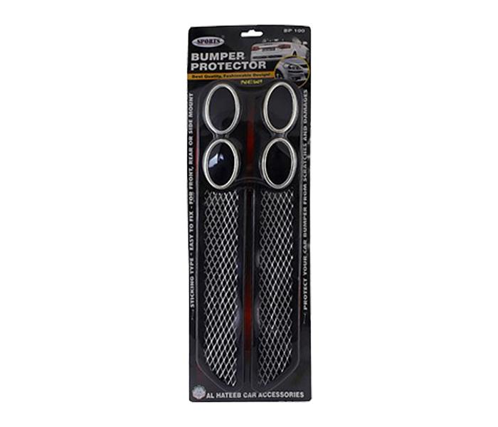 Offal BP-100 Sports Sticking Type Bumper Protector - Black & Silver - Zoom Image 2