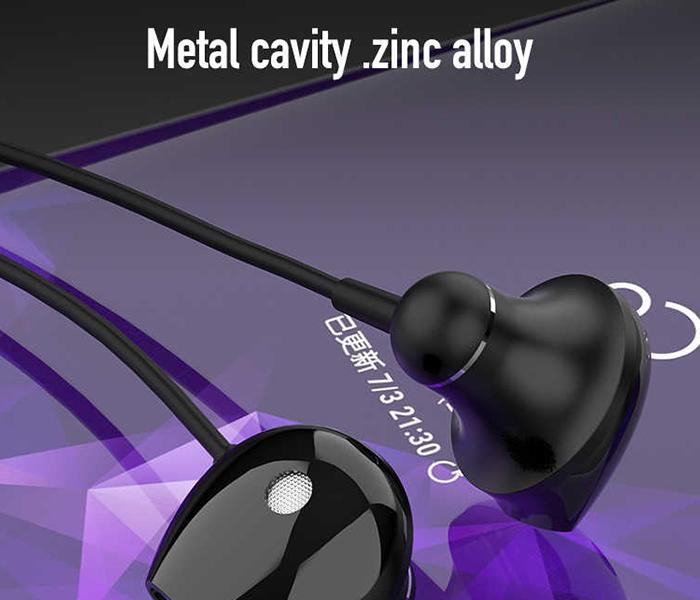 Jellico CT-11 In-Ear Stereo Bass Sport Earphone - Black - Zoom Image 4