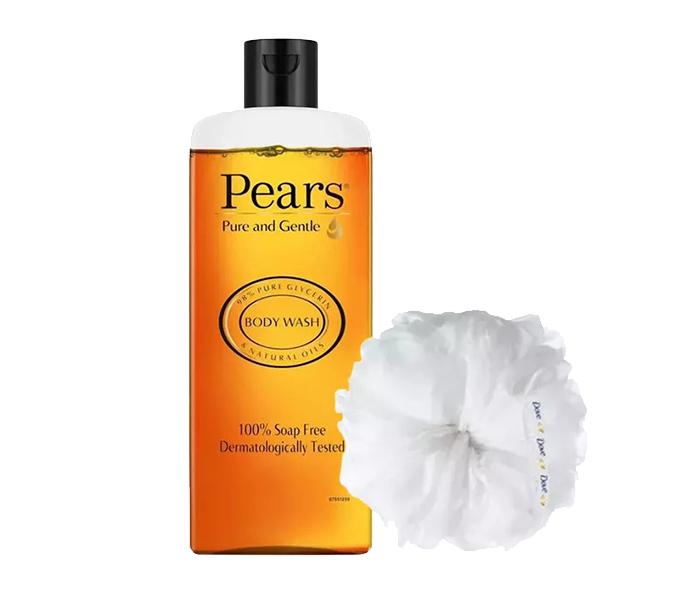 Pears Pure & Gentle Body Wash with Free Body Wash Loofah - Zoom Image