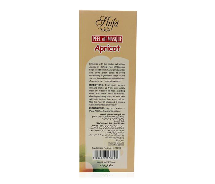 Shifa Apricot Peel Off Face Mask - 120ml - Zoom Image 1